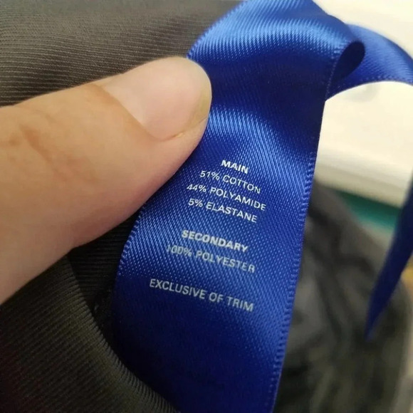 Kit and  Ace Grey Pleated Trouser Pants 6 - Picture 9 of 9